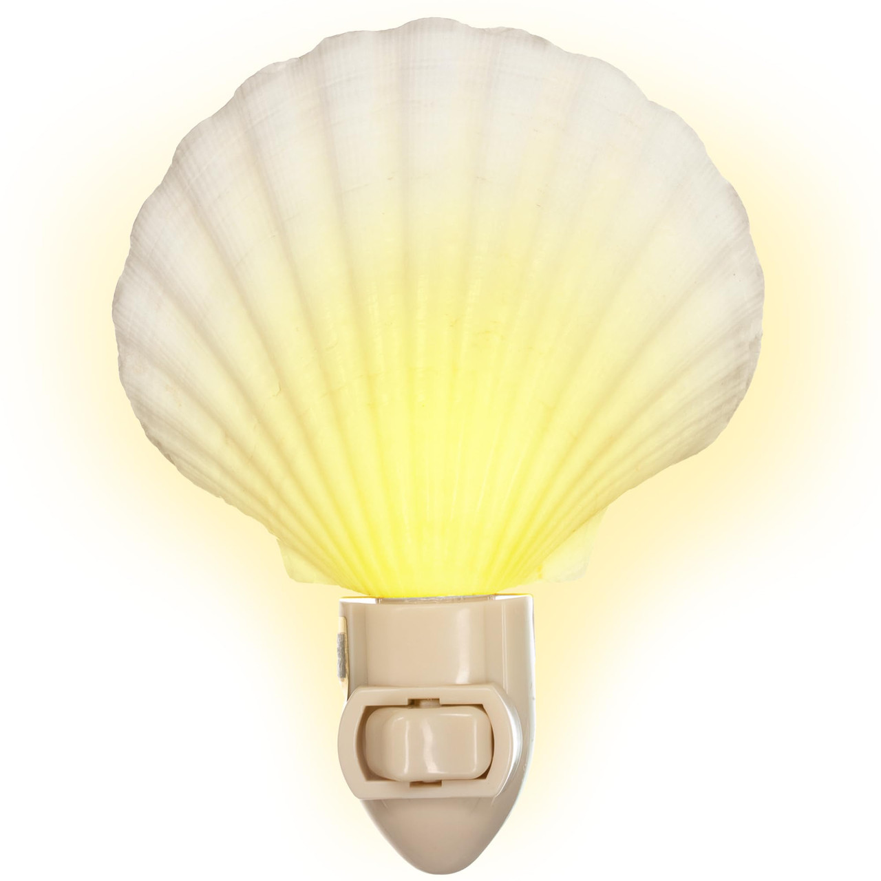 Nautical Crush Trading Seashell Night Light – Beach Night Light with ...