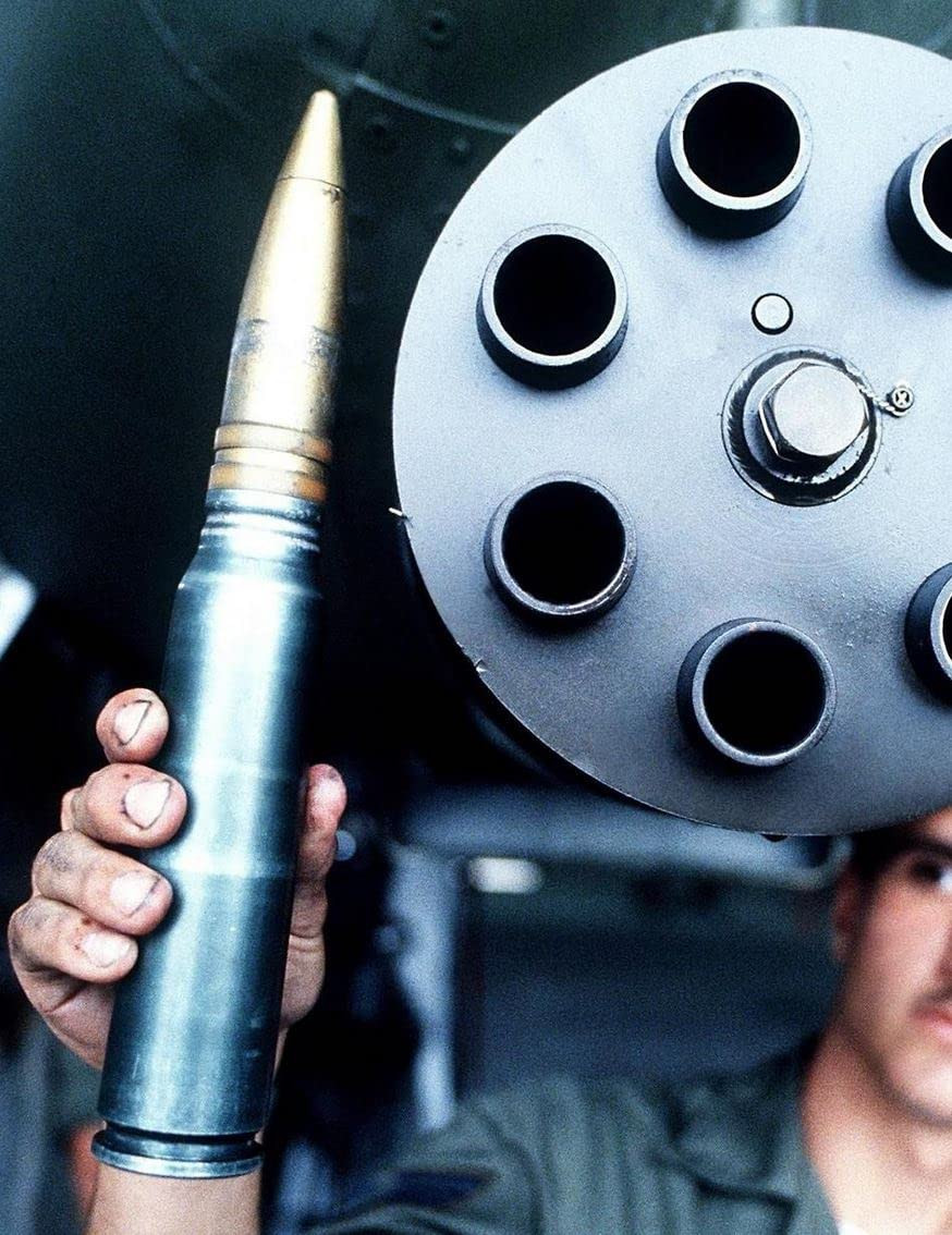 A-10 Warthog 30MM Cannon Collectors Dummy Round with Removable Projectile