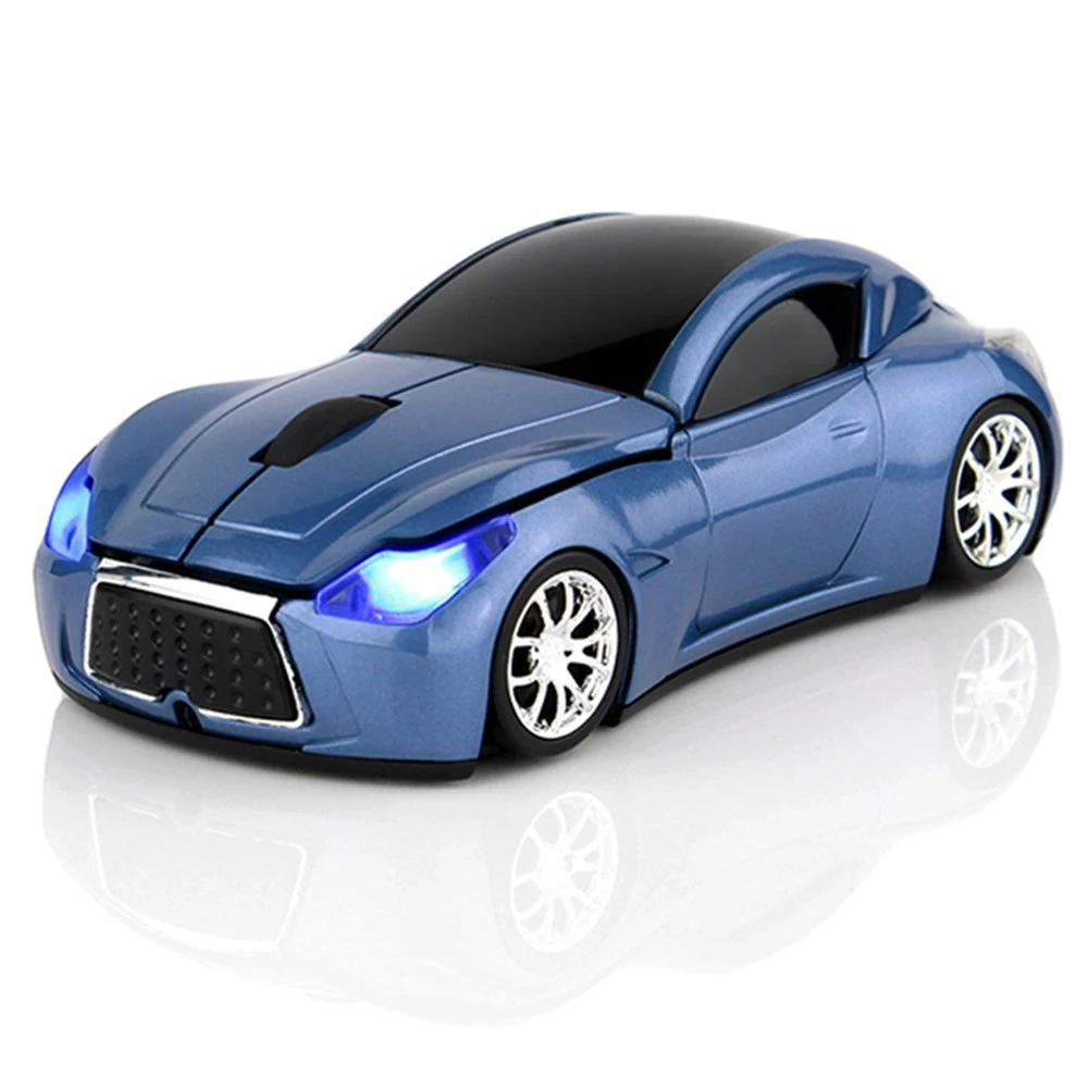 Computer Mouse Racing Ai5G Race Car Mouse Wireless Sports Car Shaped Mouse 2.4Ghz Computer ...