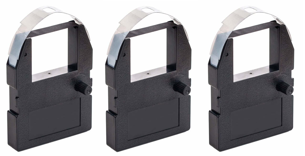 P3500s Ribbon (3 Pack) Compatible Replacement Ribbon Cartridge for Pyramid 3500 ...