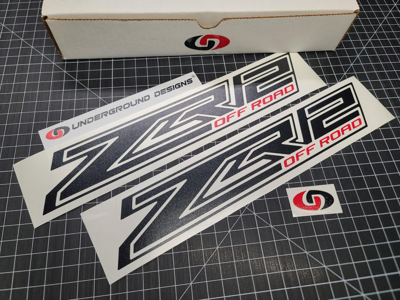 ZR2 Off Road Decals (2pk) 4x4 Truck Bed Fender Stickers 2022-2024 ...