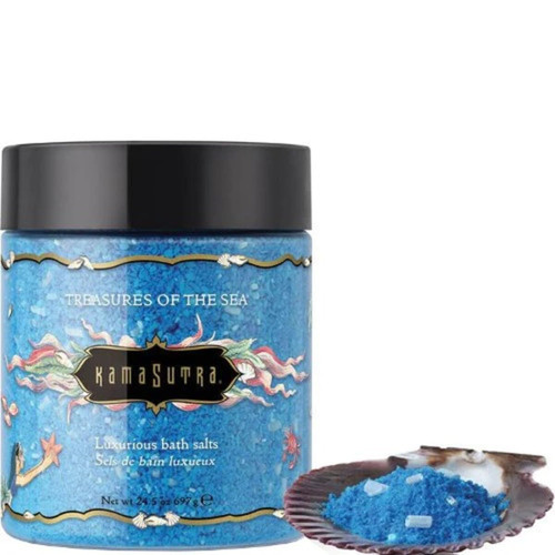 Kama Sutra Treasures of The Sea Ocean Blu 24.5 oz with Skin Softening and Nourishing Minerals
