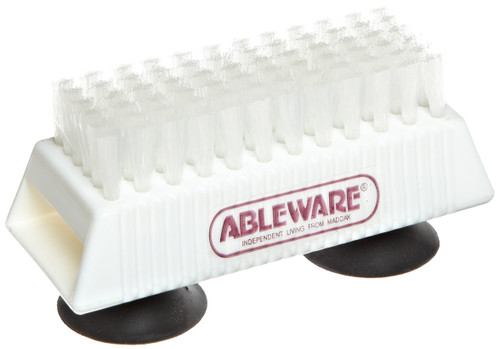 SP Ableware One-Handed Nail Brush with Suction Cup Base (753490211)