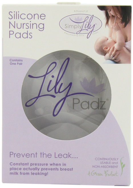 LilyPadz® Reusable Silicone Nursing Pads Single Pair Regular Size