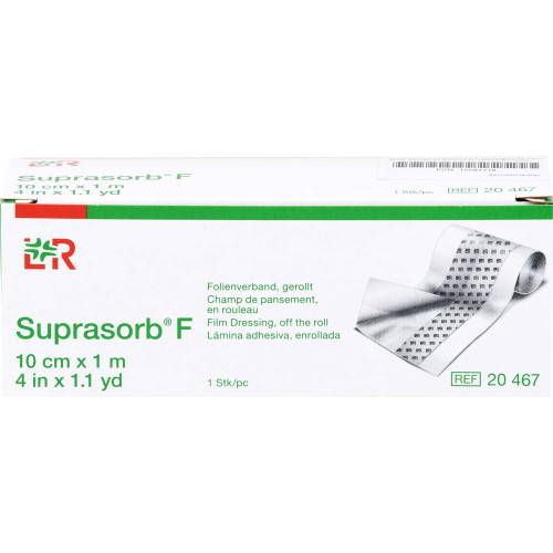 SUPRASORB F Folien Verb.10cmx1m gerollt 20467, 1 St [Badartikel]