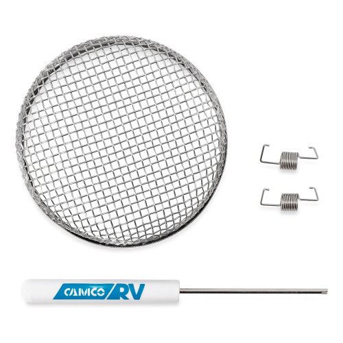 Camco Flying Insect Screen for 2004 Atwood - Keep Your RV Furnace Safe from Insects & Rodents - Heavy Duty Stainless Steel Construction - RV Furnace Vent Cover with 3.6" Diameter (42144)