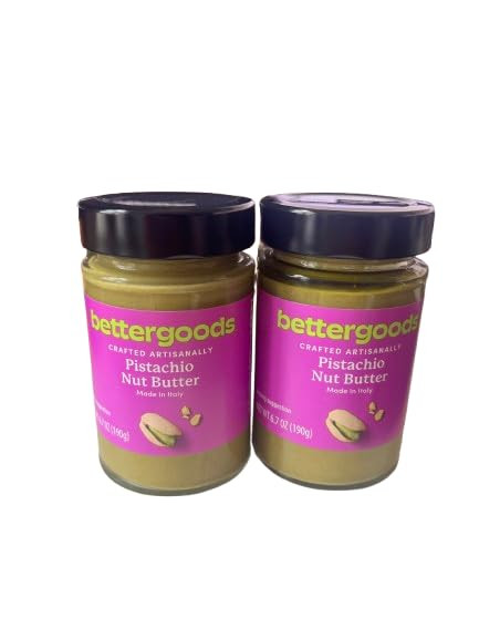 Bettergoods Pistachio Nut Butter, 6.7 Ounce (Pack of 1)