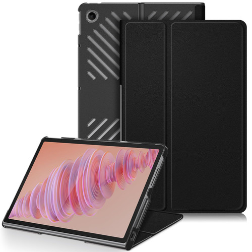 Smart Case for Lenovo Tab Plus 11.5'' TB-351FU, Ratesell Lightweight Trifold Stand Smart Case Cover for Lenovo Tab Plus 2024 Black