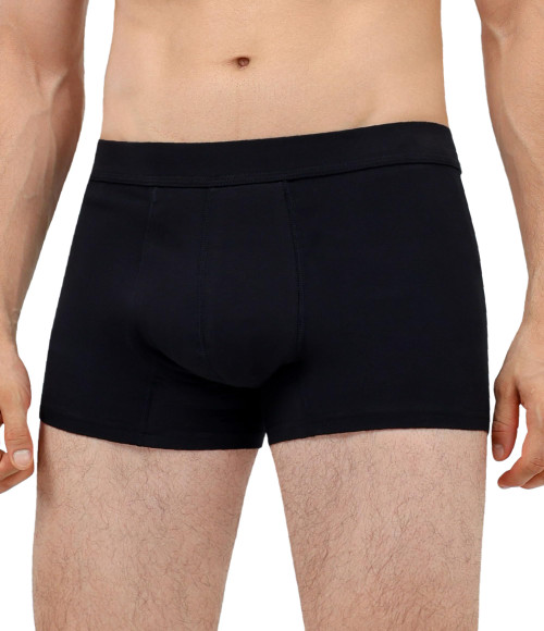 IRISMORII Incontinence Protective Underwear for Men Washable Bladder Leak Proof Boxer Briefs with 60ml Absorbency 1 Pack (Black, 2XL)