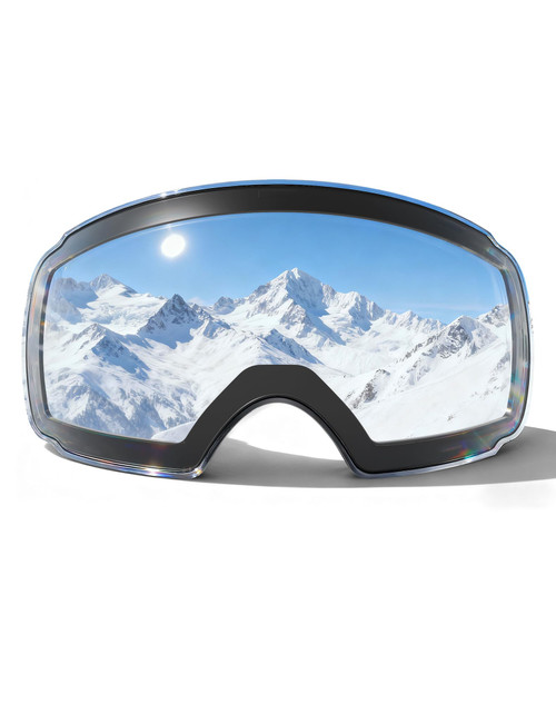 Innerking® Ski Goggles Snow Goggles Replacement Lenses for Adult Men Women Youth - Transparent