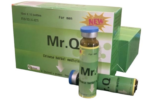 Mr.Q Chinese Herbal for Men, 10ml X 10 Bottles, Liquid Form Supplements, Popular Supplement in Ghana
