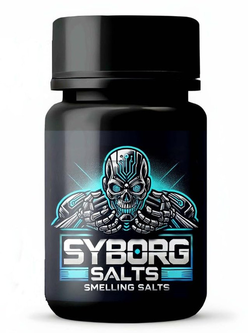Syborg Smelling Salts | Strong Ammonia Inhalant for Athletes | Instant Energy. Focus and Power | Multi-Purpose Smelling Salt for Powerlifting, Football, Hockey, and More | Made in The USA