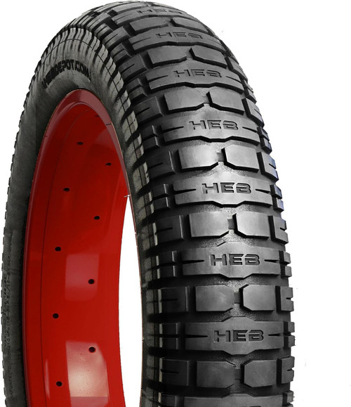 HEB VIPERESS 26x4.0 Fat Tire - Puncture Resistant Ebike Tires, 26x4 Fat Bike Tire for Electric Bike, MTB, Heavy Duty, All Terrain Tire for Street/Trail Riding - Qty 1