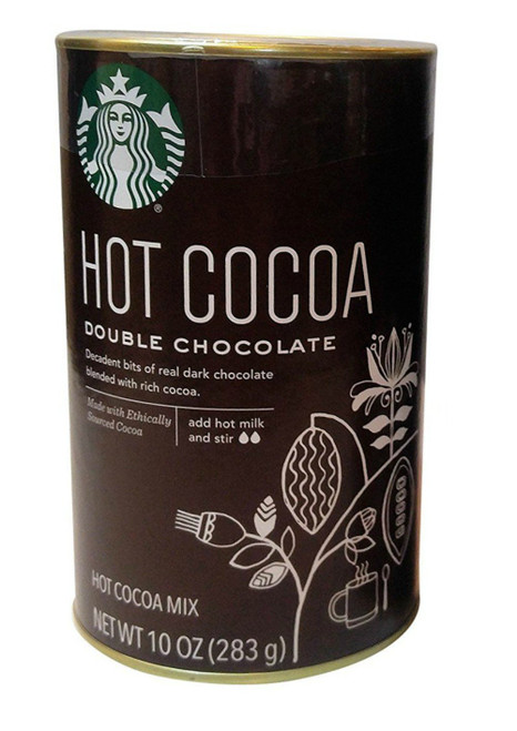 Starbucks Hot Cocoa Mix, Double Chocolate, 10-Ounce-1766096073