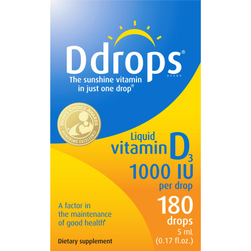 VIT D,1000 Iu,180 Drops-1766096927
