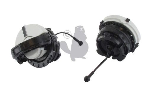 Stihl Genuine Filler Cap, Black|white, for MS 261 Chain Saw, FS 70 C-E Brushcutters, HS 81 R Hedgetrimmer, and Compatibles-1766098096