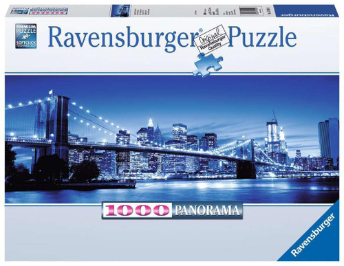 Twilight New York Panorama Jigsaw Puzzle, 1000-Piece