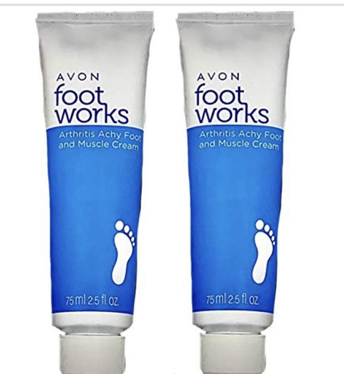 Foot Works Healthy Arthritis Achy Foot & Muscle Creams, 2.5 Fl Oz (Pack of 2)