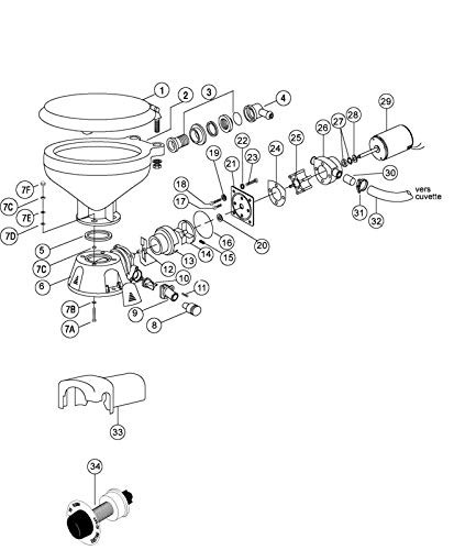 Jabsco Seal Housing, fits 37045/37245 37043-1000, Seal Housing, fits 37045/37245