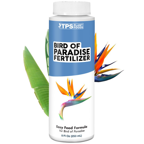 TPS NUTRIENTS Bird of Paradise Fertilizer for All Strelitzia Plants, Liquid Plant Food 8 oz (250mL)