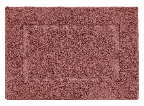 LANE LINEN Bathroom Rug Mat - 17" x 24", Extra Soft Absorbent Premium Bath Mats for Bathroom Sets, Non Slip Shower Mats for Bathroom, Bathroom Mat Set, Bath Mats for Bathroom Floor, 1 Pc - Dusty Rose