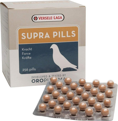 Versele-Laga Supra Pills (256 pills). Velocity Pills for Racing Pigeon Versele-Laga Supra Pills (256 pills). Velocity Pills for Racing Pigeon