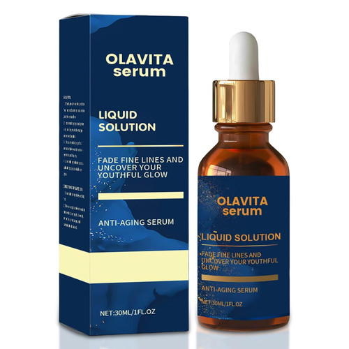 Olavita Serum, Facial Serum, Liquid Solution Anti Aging Serum, Vitamin C & E Serum, Boosts Skin Collagen Production, Diminishes Fine Lines & Wrinkles for a Youthful Glow Olavita Serum, Facial Serum, Liquid Solution Anti Aging Serum, Vitamin C & E Serum, Boosts Skin Collagen Production, Diminishes Fine Lines & Wrinkles for a Youthful Glow