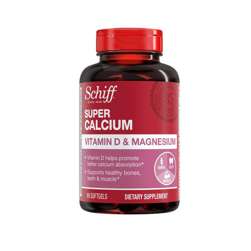 Schiff Super Calcium 800mg Plus Magnesium with Vitamin D3, 90 softgels - Calcium Supplement Healthcare Dietary Fitness Edible Healthy Teeth Healthy Bones Schiff Super Calcium 800mg Plus Magnesium with Vitamin D3, 90 softgels - Calcium Supplement Healthcare Dietary Fitness Edible Healthy Teeth Healthy Bones