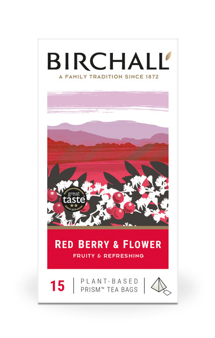 Birchall - Red Berry & Flower Prism Tea Bags Breakfast Blend 15 count