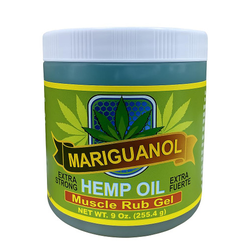 Generic Mariguanol Hemp Oil Muscle Rub Gel, 9 Fl Oz (Pack of 1), Green Generic Mariguanol Hemp Oil Muscle Rub Gel, 9 Fl Oz (Pack of 1), Green