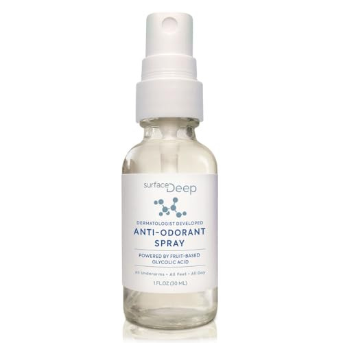 Surface Deep Natural Spray Deodorant for Men/Women, Natural Deodorant Spray, Anti-Odorant, for Women and Men, Aluminum Free, Vegan, Cruelty Free. (TRAVEL SIZE 1, Ounce) Surface Deep Natural Spray Deodorant for Men/Women, Natural Deodorant Spray, Anti-Odorant, for Women and Men, Aluminum Free, Vegan, Cruelty Free. (TRAVEL SIZE 1, Ounce)