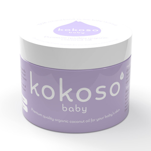 Kokoso Baby Organic Coconut Oil – Moisturising 100% Natural Baby Oil for Baby Massage, Dry, Sensitive and Normal Baby Skin...