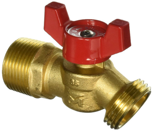 Mueller Industries 102-354HN No Kink Hose Bibb, 3/4-Inch