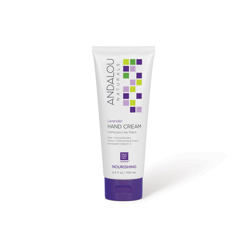 Andalou Naturals Lavender Hand Cream, 3.4 Ounce