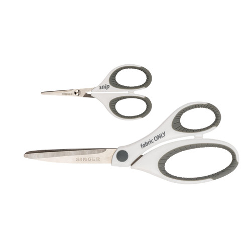 SINGER 07175 Sewing and Detail Scissors Set with Comfort Grip