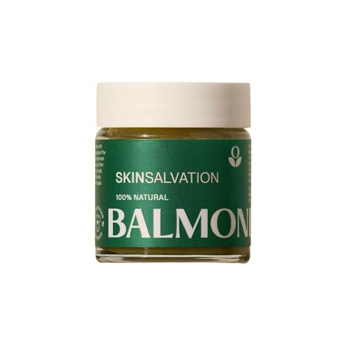 Balmonds Skin Salvation Intensive Moisturizer – All-Natural Balm for Dry & Sensitive Skin with Calendula, Hemp & Beeswax. Premium, Hydrating Salve, 1 Oz (30 ml)