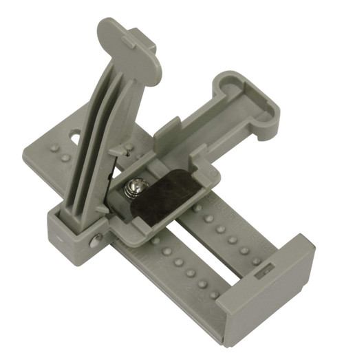 GARDINIA Slat Cutter, for Trimming Slats Widthways, Plastic/Metal, Grey, 5 x 2 cm