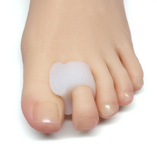 ZenToes Gel Toe Separators for Overlapping Toes, Bunions, Big Toe Alignment, Corrector and Spacer - 4 Pack (White) ZenToes Gel Toe Separators for Overlapping Toes, Bunions, Big Toe Alignment, Corrector and Spacer - 4 Pack (White)