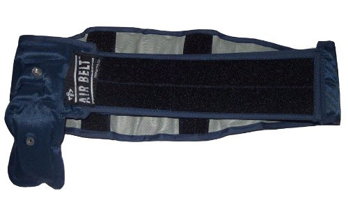 Impacto Air Belt Blue Small/Medium Nylon Back Support Belt - Hook & Loop - 6 in Width - 25 to 35 in Waist Sizes - 628167-21021 [PRICE is per EACH]