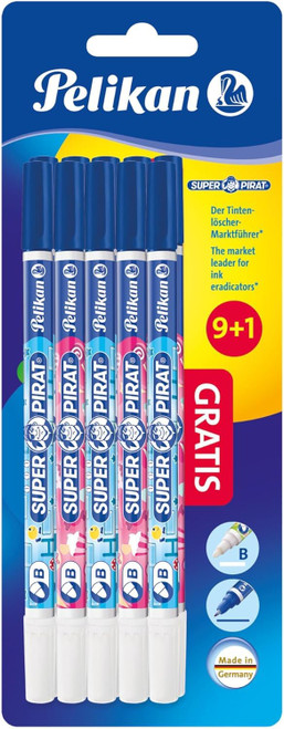 Pelikan Super Pirat Ink Eraser B 9 + 1 Promotion