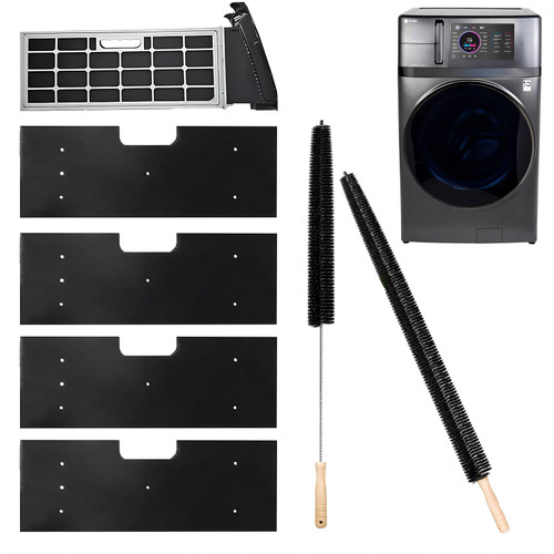 6 Pcs GE Washer Dryer Combo,WH01X35719 Lint Filter replacement with dryer vent brush,2025 New Lint Filter for Ge Washer Dryer Filter Sponge,Hand Washable and Reusable,Models: PFQ97HSPVDS 6 Pcs GE Washer Dryer Combo,WH01X35719 Lint Filter replacement with dryer vent brush,2025 New Lint Filter for Ge Washer Dryer Filter Sponge,Hand Washable and Reusable,Models: PFQ97HSPVDS