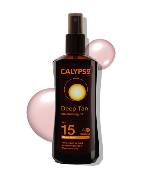 Calypso Monoi Tahiti Oil Spray With Bronze Intensifier SPF15 200 ml