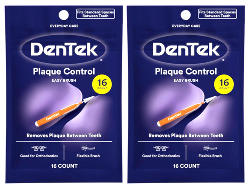 DenTek Easy Brush - 16 ct - 2 pk