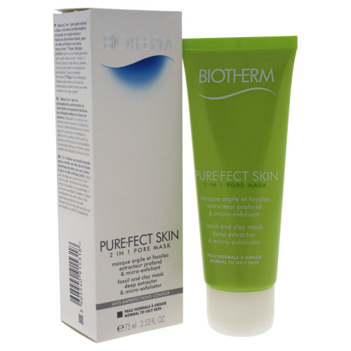 Biotherm Pure.Fect Skin 2 in1 Pore Mask (Normal to Oily Skin) 75ml/2.53oz
