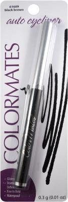 Colormates Auto Eyeliner Black Brown (Pack of 4)