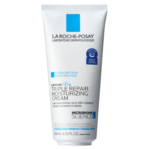 La Roche-Posay Lipikar AP+ Triple Repair Moisturizing Cream, Face & Body Lotion For Dry Skin, Shea Butter & Niacinamide Moisturizer, Gentle Face & Body Cream For Dry, Rough & Sensitive Skin