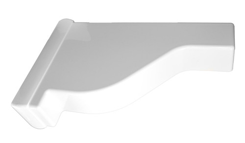 Weatherables Pergola Finial Cap – White Vinyl Pergola End Cap for a Finished Look, Made for True 1.5in x 5.5in Post