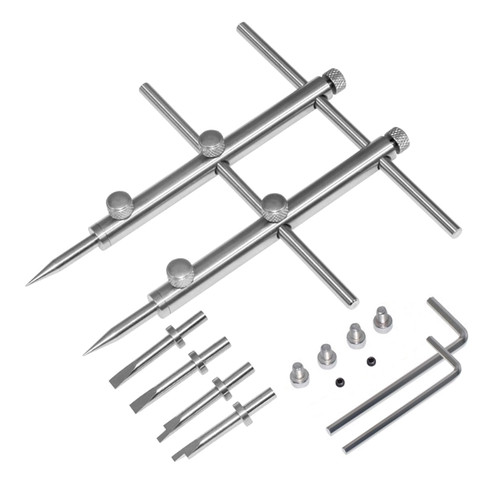 eTone Ultra Fine Photo Accessories Spanner Wrench Tool For SLR DSLR Large Format Camera Lens Repair Opening Retaining Ring Remover, Anti-Magnetic 3 Tips, 6 Screws and 2 Hexagon.