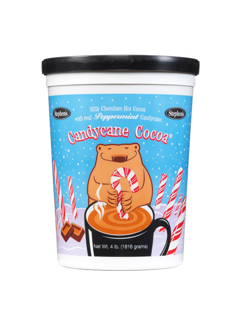 Stephen's Gourmet Cocoa (Candy Cane 4lb canister) Stephen's Gourmet Cocoa (Candy Cane 4lb canister)