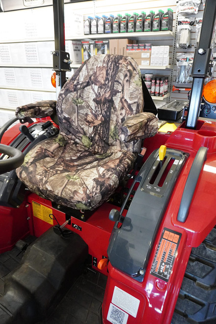 Durafit Seat Covers, Compatible with Mahindra Seat Covers for All Current Tractor Models with one Piece seat with armrests. Not for Suspension Seats. (DS1)